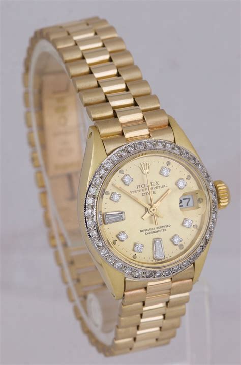 gold rolex ladies watch|authentic ladies Rolex watches.